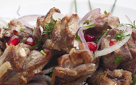 Шашлык и люля-кебаб из мяса птицы, свинины, телятины, баранины