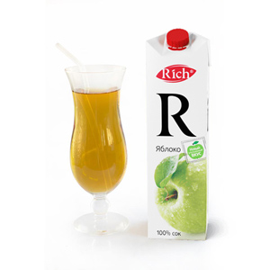 Яблочный сок Rich 1 л